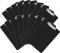 HERKKA Lot de 15 planchettes à pince en plastique pour bureau Noir Format lettre A4 31,8 x 22,9 cm