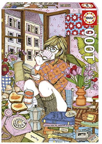 Educa - Puzzle 1000 Teile für Erwachsene | Zeit für Mich, 1000 Teile Puzzle für Erwachsene und Kinder ab 14 Jahren, Ana Jarén, Illustration (19557)
