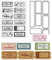 INFUNLY Words Stempel Und Stanzformen Feiertags-Stanzformen Und Transparente Stempel Für Die Kartenherstellung DIY Scrapbooking Papier Album Dekor Geburtstag St. Patrick'S Day-Ostertagsgeschenk
