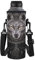 NETILGEN Water Bottles Carrier Bag Case 34oz/1000ML with Adjustable Strap Fit Stainless Steel/Glass/Plastic Bottles, Crossbody Water Bottle Pouch for Camping Walking Sports, Black Wolf