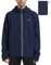 ATLASLAVA Regenjacke Herren Wasserdicht Fahrradjacke Leicht Faltbare Atmungsaktiv Kapuze Outdoor Zum Laufen Wandern Blue XL
