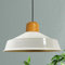 bamyum Asletl Pendelleuchte Esstisch Holz Ø41 cm, Hängelampe Esstisch Holz, Hängelampe Industrial Vintage, Küchenlampe Hängend Vintage, Wohnzimmerlampe Pendelleuchte Weiß Metall Küchenlampe Hängend