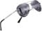 DUCO Classic Polarised Mirrored Pilot Sunglasses Mens Womens Vintage Polarized Sun Glasses Designer Shades 3025K (Silver,Grey)