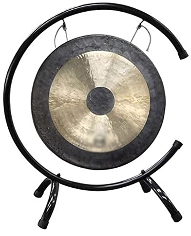 SciAza gong klingel klangschalen percussion instrumente musikinstrument 18–45 cm hohe chinesische C-Ranger-Gongs und Gongs eignen sich sehr gut für kleine Räume(Color:20+30cm,Size:)