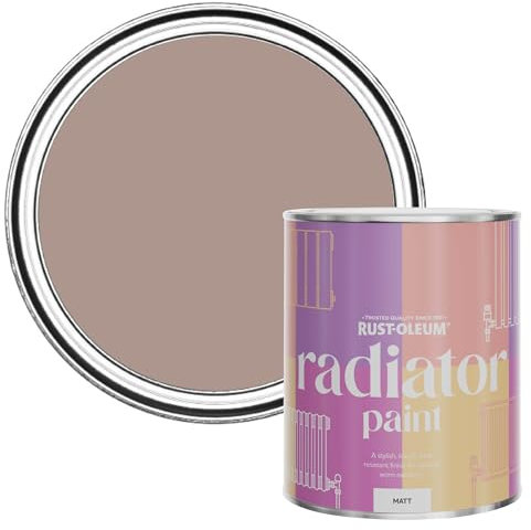 Rust-Oleum Peinture Rose Résistante à la chaleur pour Radiateur, Finition Mate - Dentelle 750ml