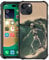DJSOK Case Compatible with iPhone 14,H Cowboy Skull Surf with Four Corners Shockproof Protection Soft TPU Bumper and Hard PC Pattern Back Case for iPhone 14