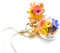 Echte gepresste Blüten Ohrringe Damen Schmuck Ohrschmuck Blume Geschenk Frühling Muttertag