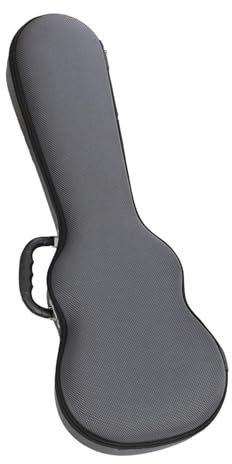 Tragbare Ukulelentasche, Ukulelen-Gigbag, 26 Zoll robustes, leichtes Tenor-Ukulelenetui mit Griff für Tenor-Ukulele, grau