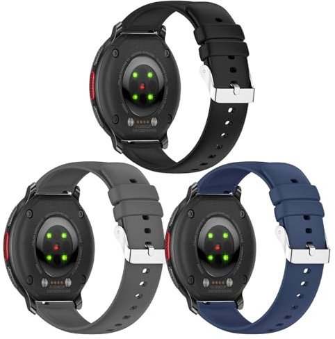 Gittos Armband Kompatibel mit Polar Vantage V3/Vntage M/Vantage M2/Polar Grit X/Grit X Pro/Grit X2 Pro Weiches Silikon Sport Ersatzarmband