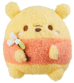 MINISO Winnie Pooh Kuscheltiere 27cm, Groß Winnie The Pooh Plüschtier Spielzeug, Süße Puuh Bär Stofftier Plüsch, Winnie Pooh Geschenk Kinderpuppe für Geburtstag