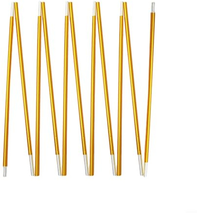 Snowchecking Verstellbare Campingzeltstangen Aluminiumlegierung Zeltstange Ersatz 3,2 m - 4,1 m Leichtes Campingzelt Reparaturset für 1-4 Personen (3,2m)