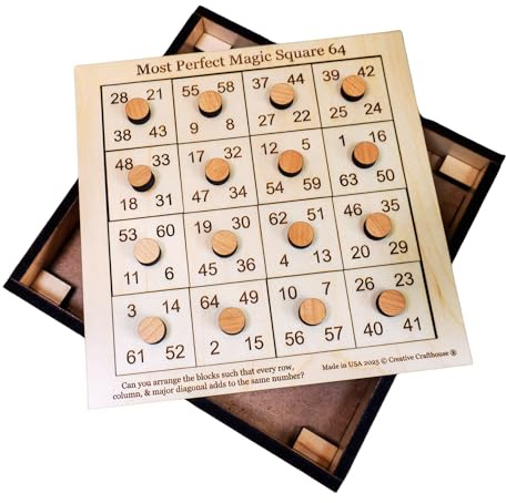 The Most Perfect Square 64 - Impossible Math Puzzle for Adults