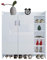 Shoe Cabinet, High Gloss Front Shoe Storage Cupboard with 2 Doors and 4 Adjustable Open Shelves for Hallway Living Room, Wooden Freestanding White
