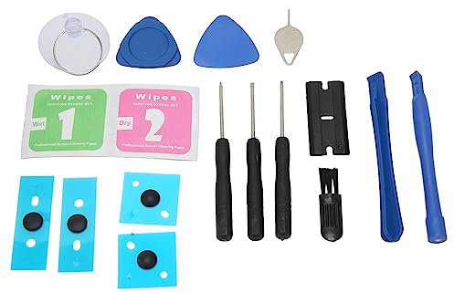 Laptop Bottom Case Feet Anti Slip Round Dot Accurate Size Durable Laptop Foot Pads for 3 4 5 Replacement (Black)