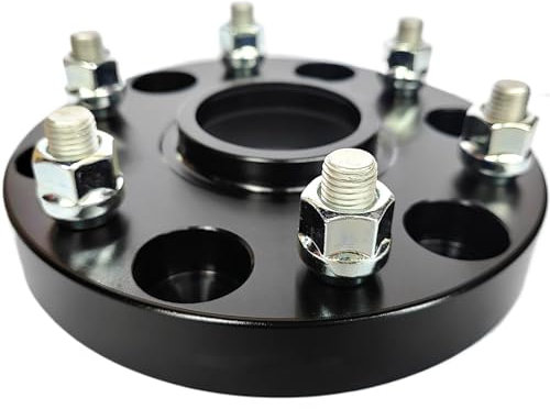 Entretoises Roue Entretoises Roue 6 Goujons Pour Toyota Pour Hilux Pour Vigo 2013 2 Pièces 6X139,7 Cm 6 X 5,5 Cm 4,18 Pouces 106,1 Mm Filetage 12X1,5 Épaisseur 25 30Mm Kit Entretoises Roue(Silver or B