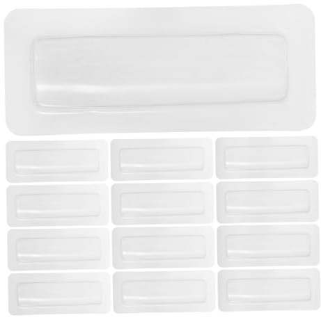 Hohopeti Transparente Kunststoff Lippenbalsam Hüllen mit Vielseitigem Design 25 Stück Geldkartenhalter in Praktischer Bastelutensilien Packung für Partys und Shopping