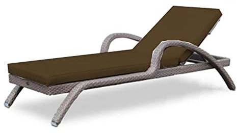 Rutschfeste Strand-Pool-Liege, waschbare Sitzmatte für Hotelmöbel, stabiles und stützendes Kissen, leicht zu reinigende Outdoor-Matte für ultimativen Komfort