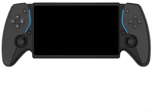 HC8000 - Console di gioco portatile retrò, schermo IPS da 7 pollici, 15.000 giochi precaricati, batteria da 5 ore, per un'uscita TV classica per videogiochi (B)