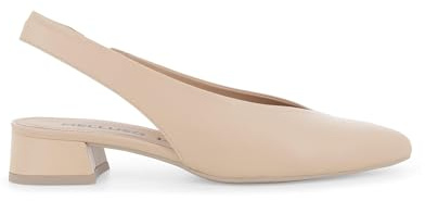 Melluso Décolleté in Pelle Rosa Cipria Tacco Basso Comfort 39 / Rosa