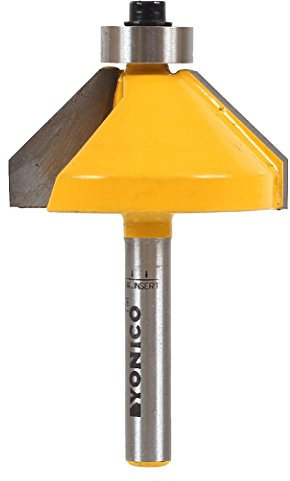 yonico 13106q 45 Grad Fase Rand bildet Router Bit mit 1/10,2 cm Schaft