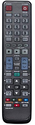 VINABTY AK59-00104S Télécommande de remplacement pour Samsung BD-C8200 BD-C8200M/XEU BD-C8200/EDC BD-C8200/XEF BD-C8200/XEN BD-C8500 BD-C8500M BD-C8500S BD-C8500/EDC BD-C8500/XEF BD-C8500/XEN BD-C8900