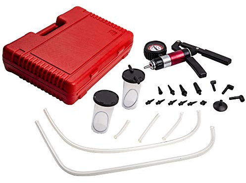 maXpeedingrods Vakuumpumpe Bremsenentlüftung Druckpumpe Vakuum Druckprüfer Bremsenentlüfter Set