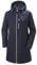 Helly Hansen Damen Lange Belfast Regenjacke, 3XL, Marineblau