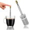 FinalPress Cafetière et théière - Appuyez sur le piston pour infuser n'importe où - Acier inoxydable 304