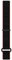 Polar Correa de 20 mm, Nailon con Velcro, M/L, Negro-Rojo-Naranja