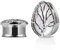 COOEAR Tear Drop Design Edelstahl Messgeräte für Ohr Lift Baum Natürliche Muschel Plugs und Tunnel.
