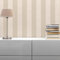 TADESSI Tapete Streifen Darian M1-No.334 Vliestapete Beige Gold Streifentapete für Wohnzimmer Schlafzimmer Küche