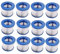 Lot de 12 Cartouches Filtre Spa Infinite a Visser,Filtre Spa A Visser,Filtre 75 x 100 mm,Filtre Spa pour Lumix Vissable,Cartouche filtrante pour Clever Spa,Filtre pour Spa FL31220(12pcs)