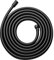 OFFO Flexible de Douche 3m,Avec protection Anti-Torsion,PVC Tuyau de Douche,Haute pression de remplacement Tuyau de Douche,Pour robinetterie de salle de bains,Noir Mat