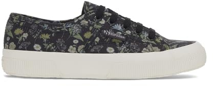 Superga 2750 Floral Print Dark Grey/Floral Print EU 40 (US Women's 9) Medium