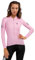 SIROKO - Maillot Vélo à Manches Longues pour Femme M2 Flamingo - M - Rose Bonbon/Noir