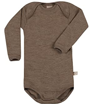 Dilling Baby Wickelbody Langarm – Bio Merinowolle – Wärmend & Sanft zur Haut – Nachhaltig & Umweltfreundlich