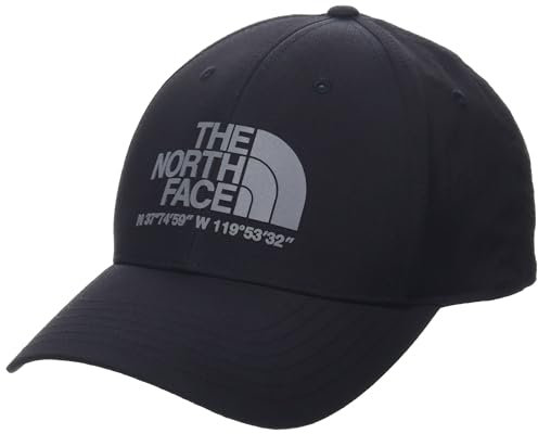 The North Face 66 Tech Unisex Baseballkappe, TNF Black/Metallic, One Size