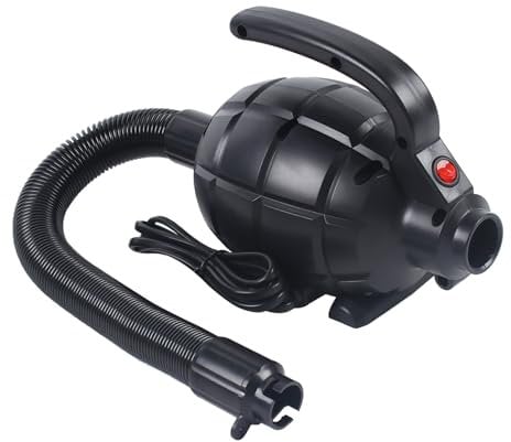 600W Inflatable Boat Pump High-Pressure Electric Inflator Portable Compact Air Compressor 220V