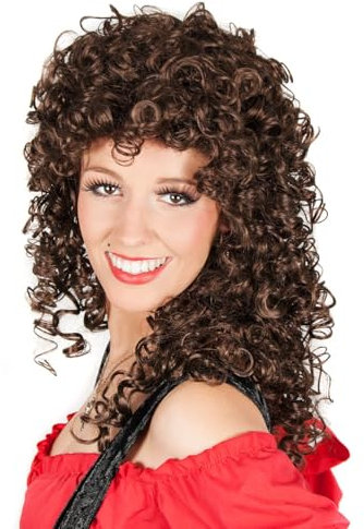 Esmeralda Perücke - Kostüm-Zubehör Karneval, Halloween & Motto-Party