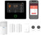 Mengshen WiFi Tuya Alarmanlage, 7-teiliges Kit inklusive Türklingel, Türfenstersensor, Bewegungsmelder, Fernbedienung mit Smart Life und Tuya App Alert, 24/7 Überwachung