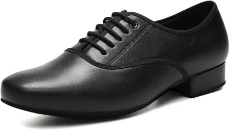 YCALCP Chaussures de Danse Latine Homme à Lacets Professionnelle Salsa Tango Moderne Standard Chacha,Maquette-PUNMD