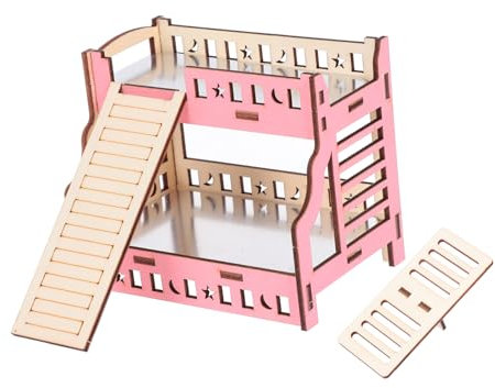Parliky Hamsterbett mit Kühlfunktion, 2-lagig, Leiter und Wippe
