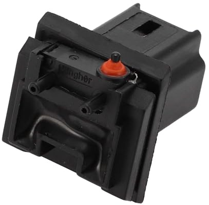 TUCKBOLD Interruptor De Liberación De Maletero Para Citroen C3 02-16 1Pc | Para Peugeot 206 307 308 407 5008, Negro, Plástico, No.6554V5, Trasero, Reemplazo Directo, Instalación Plug-And-Play