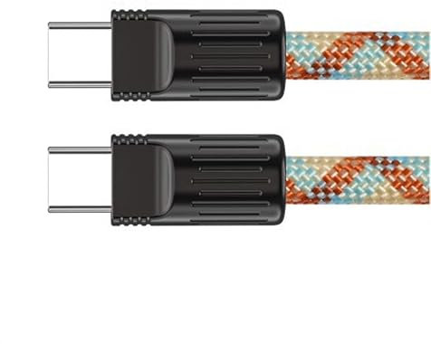 PLCPDM Haltbarkeit 60 W USB C Datenleitung Lanyard Funktion 120 cm Geflochtener Draht Für Den Täglichen Transport Und Den Bequemen Einsatz Auf Reisen