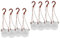 YARNOW 8 Ensembles Pots d'orchidées Pot de Fleur Interieur Jardiniere Plastique Jardinière rectangulaire Pots Suspendus pour l'intérieur Pot Suspendu bac à Fleurs en Plastique Transparent