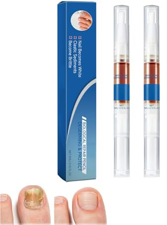 2PCS Nail Care Pen,Nail Fungal Pen for Toenail Repair,Fungal Nail Treatment for Toenails, Nail Repair Pen, Natural Ingredients Nail Serum for Strengthener Nail