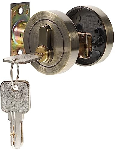 HOMSFOU Cerradura Segura De Cilindro Cerradura Para Puerta De Entrada Bombin De Aleación De Zinc