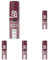 8X4 Men Million Nights Deospray, Deospray für Männer mit orientalischen Duftnoten, Deo ohne Aluminium (ACH) mit 48h zuverlässigem Schutz (150 ml) (Packung mit 5)
