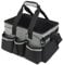 SH-RuiDu Large Cleaning Caddy with Handle, Multifunctional Cleaning Caddy Organiser, Bucket Tool Organizer with Detachable Dividers, Adjustable Shoulder Strap for Home Car Garden Cleaning Supplies