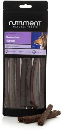 Natural Treats Gourmet Pure Pheasant & Partridge Sticks (5pcs) Dog Treats